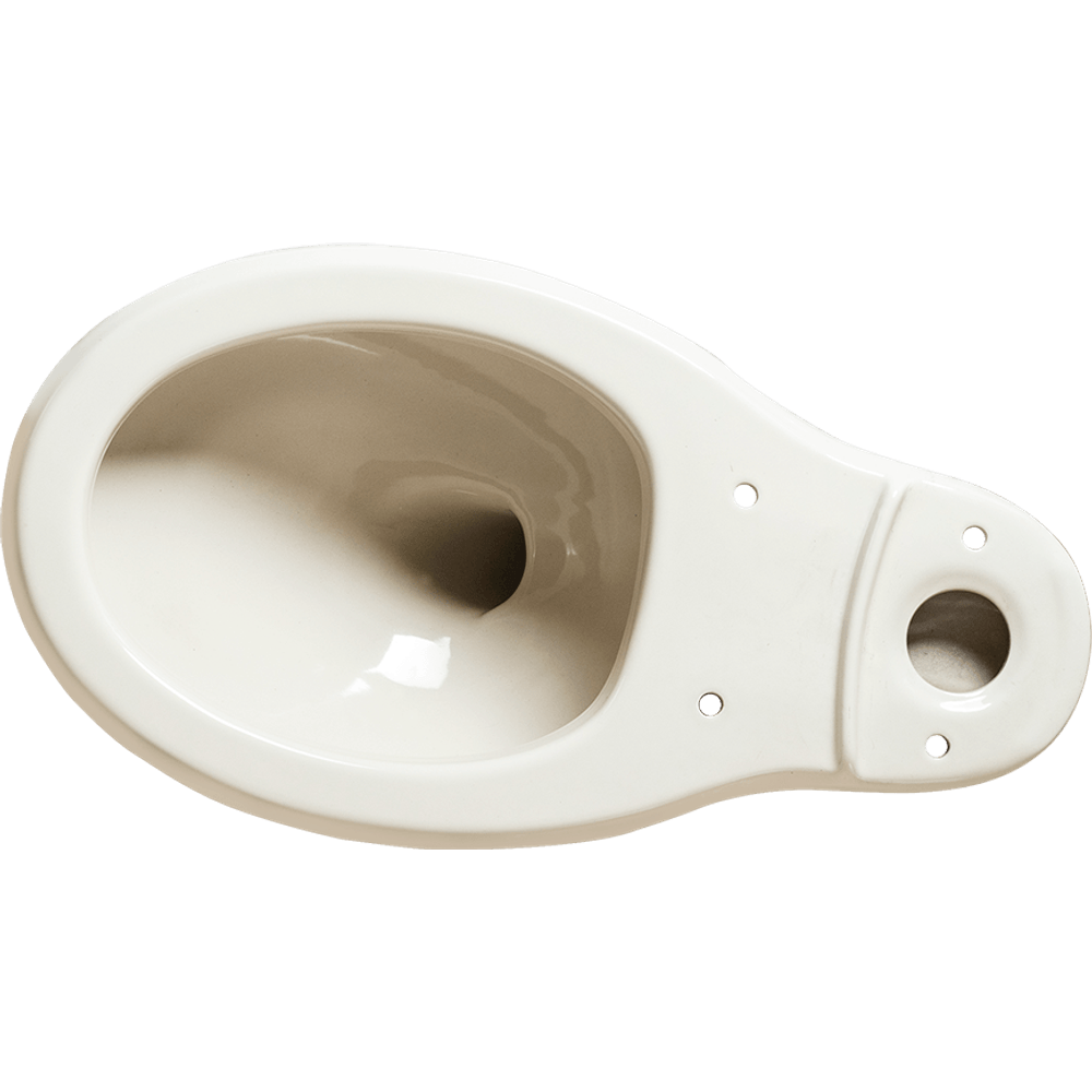 Taza De Baño Color Hueso Taza para sanitario Regency alargada hueso - Ceramat
